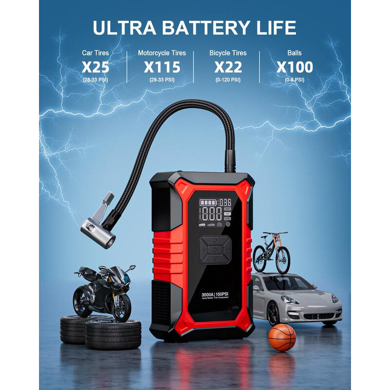 Portable Car Jump Starter